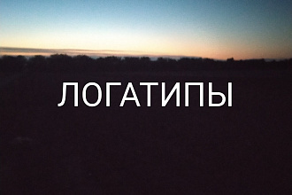 Логотипы -эксклюзивные, с нуля
