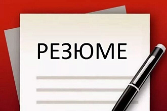 Напишу резюме