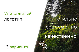 Разработаю стильный логотип