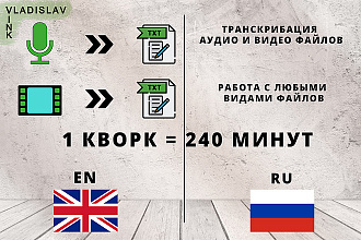 Перевожу аудио и видео в текстовый формат