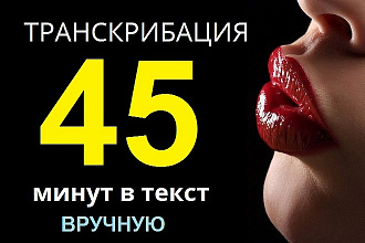 Перевод аудио и видео в текст. Качественная расшифровка