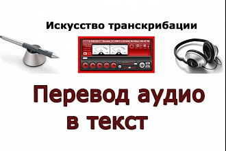 Качественный и быстрый перевод из аудио, видео в текст