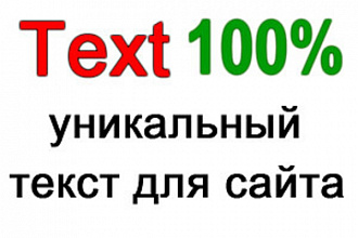 Напишу уникальные тексты для сайта - копирайтинг и глубокий рерайтинг