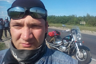 Напишу статью про путешествие по России на мотоцикле