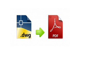 Конвертация из DWG в PDF