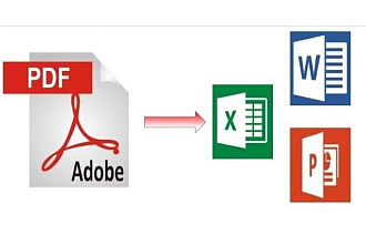 Конвертирование PDF-файлов в Exсel