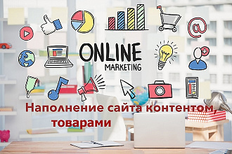 Наполнение интернет-магазинов товарами