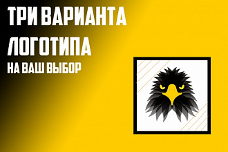 Сделаю качественный Логотип по рисунку, 3 варианта логотипа