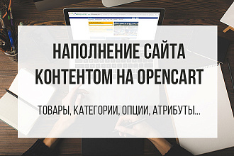 Наполню ваш сайт контентом