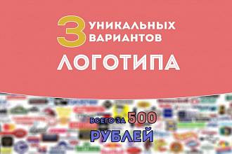 3 Варианта логотипа