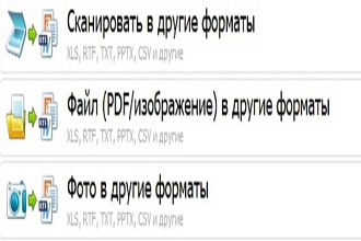 Конвертация фото на текст или обратно, PDF в редактируемый Word