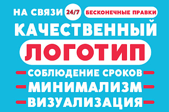 Разработка качественного логотипа. Бесконечные правки