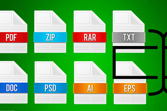 Переведу из PDF в любой формат Office
