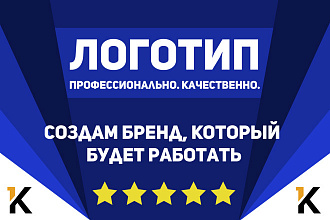 Создание логотипа. Профессионально. Качественно