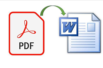 Преобразую файлы pdf в редактируемый формат