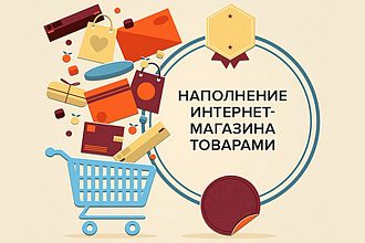 Ручное наполнение сайта товаром, контентом