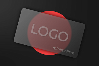 Логотип в стиле минимализм