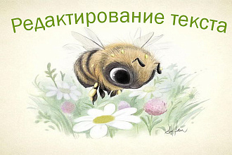 Отредактирую текст