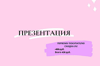 Презентация в PowerPoint. Не дорого