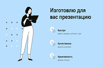 Изготовлю для вас презентацию