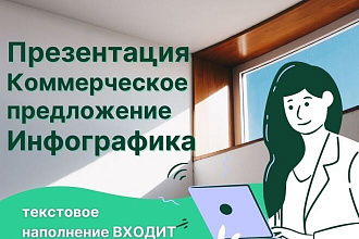 Создам презентацию, КП, Инфографики