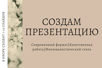 Создание презентации в PowerPoint