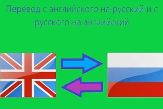 Перевод текстов с английского на русский и с русского на английский