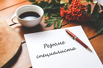 Составлю Резюме
