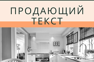 Напишу продающий текст