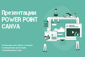Презентации В POWER POINT and CANVA