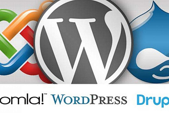Доработка Вашего сайта на cms Wordpress, DLE, Joomla, MODX, Drupal