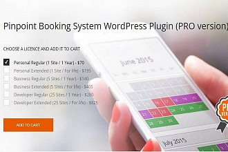 Pinpoint Booking System PRO плагин брони