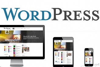 Сайт-визитка на Wordpress