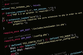Исправление проблем с PHP на сайте