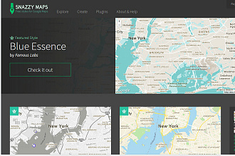 Snazzy Maps Плагин стилей для Google Карт