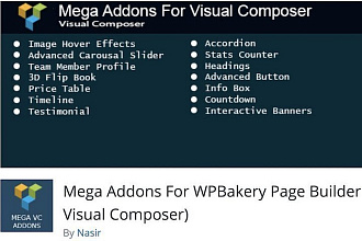 Ultimate Addons для Visual Composer 3.19. 5
