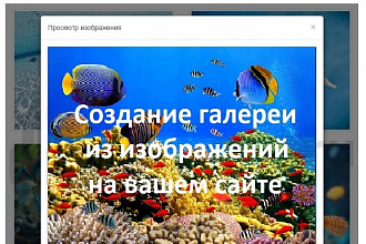 Создание всплывающих окон, галереи изображений, видео на Bootstrap