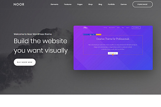 Noor универсальная премиум WordPress тема с обновлениями и плагинами