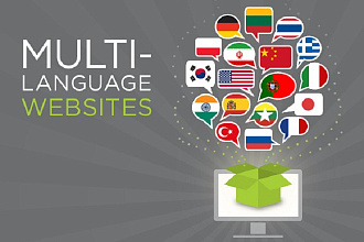 Автоперевод Вашего сайта на WP, Joomla, Drupal, Shopify на все языки
