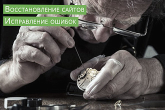 Исправление ошибок на сайте, внесение изменений. Wordpress, 1С-Битрикс