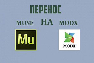Перенос с MUSE на MODX Revolution