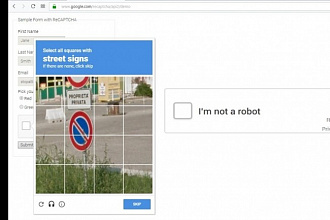 Подключение и настройка Google recaptcha