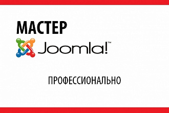 1 час настройки сайта Joomla