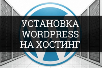 Установлю сайт на Wordpress на хостинг