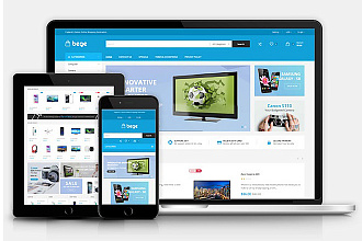 Шаблон Bege Responsive Opencart 2.3 and 3. x Theme