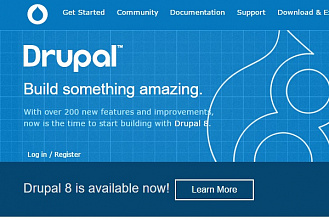 Установлю и настрою Drupal для корпоративного сайта, визитки, лендинга