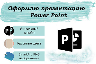Оформлю презентацию в Power Point