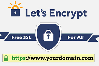 Установка и пролонгация SSL сертификата от Let's encrypt для домена