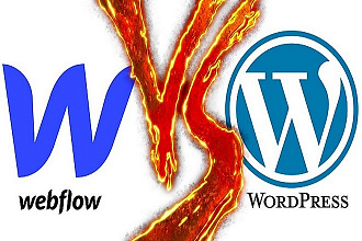 Перенесу сайт с Webflow на Wordpress