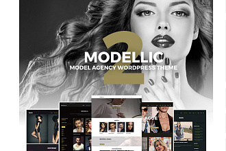 Перевод темы Modellic - подходит для модельных агентств